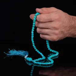 تسبیح فيروزه کد 655 - جواهری مشاهیر