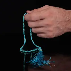 تسبیح فيروزه کد 653 - جواهری مشاهیر