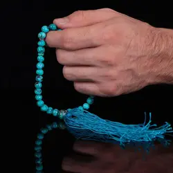 تسبیح فيروزه کد 652 - جواهری مشاهیر