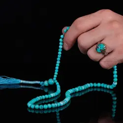تسبیح فيروزه کد 648 - جواهری مشاهیر