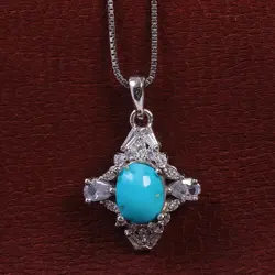 گردنبند فیروزه زنانه کد 15426