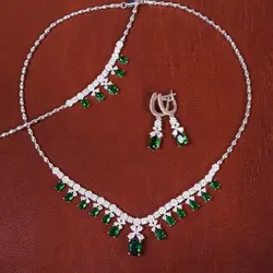 سرویس زمرد سنتاتیک زنانه کد 16219 - جواهری مشاهیر