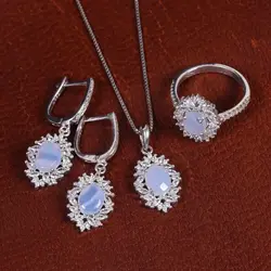 نیم ست عقیق سوسنی زنانه کد 16898 - جواهری مشاهیر