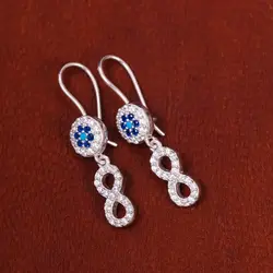 گوشواره نقره زنانه کد 18069