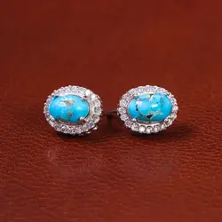 گوشواره فیروزه زنانه کد 20047