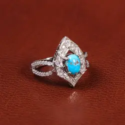 نیم ست فیروزه زنانه کد 21045