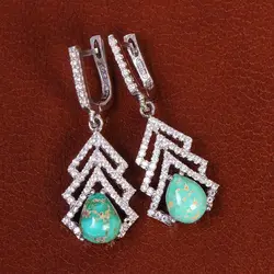 نیم ست فیروزه زنانه کد 21056