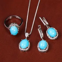 نیم ست فیروزه زنانه کد 21164