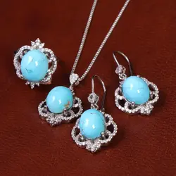 نیم ست فیروزه زنانه کد 21161