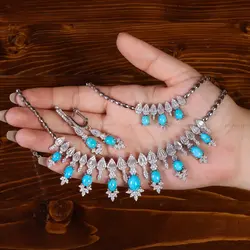 سرویس فیروزه زنانه کد 21286