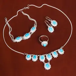 سرویس فیروزه زنانه کد 21739