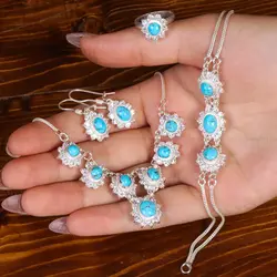 سرویس فیروزه زنانه کد 21735