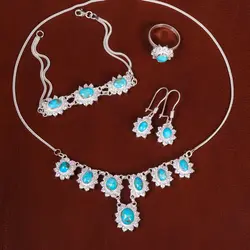 سرویس فیروزه زنانه کد 21734