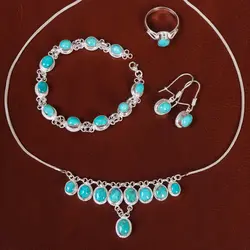 سرویس فیروزه زنانه کد 21733