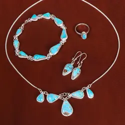 سرویس فیروزه زنانه کد 21729