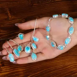 سرویس فیروزه زنانه کد 21727