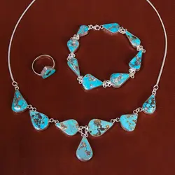 سرویس فیروزه زنانه کد 21724