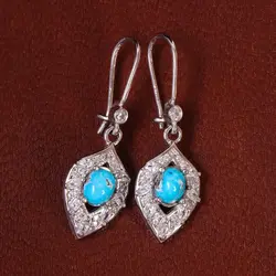 گوشواره فیروزه زنانه کد 21804