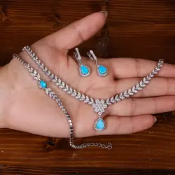 سرویس فیروزه زنانه کد 25291