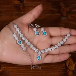 سرویس فیروزه زنانه کد 25293