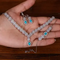 سرویس فیروزه زنانه کد 25289