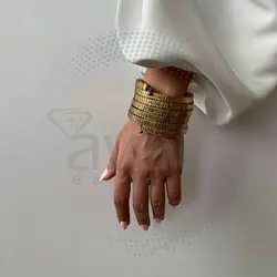 دستبند فنری برنج هندی