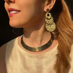 طوق برنج هندی کدT2