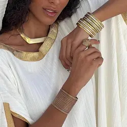 طوق برنج هندی کدT4