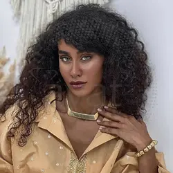 طوق برنج هندی کدT4