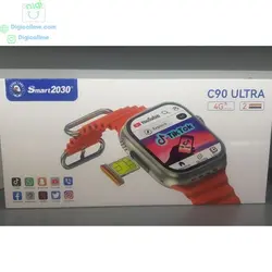 ساعت هوشمند سیم کارت خور مدل C90 ULTRA