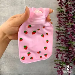 عروسک پنگوئن پرزی شالدار اورجینال