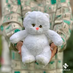 عروسک سگ هاسکی هودی دار فانتزی بزرگ اورجینال ارسال رایگان