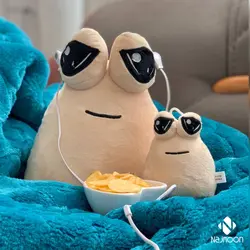 عروسک خرس پاپیون گلدار اورجینال در پنج رنگ