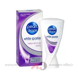 خمیر دندان پرل دراپس مدل white sparkle حجم 50 میلی لیتر