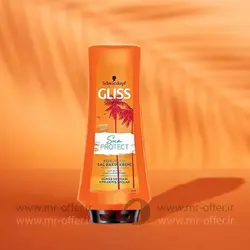 نرم کننده مو گلیس مدل sun protect حجم 360 میلی لیتر