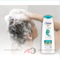 شامپو مو داو مدل Daily Moisture حجم 400 میلی لیتر