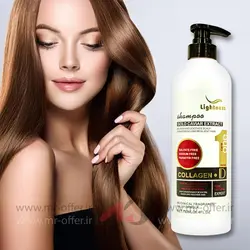 شامپو مو لایتنس مدل کلاژن حجم 750 میلی لیتر