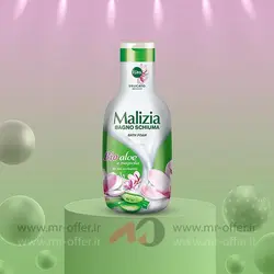 شامپو بدن مالیزیا مدل آلوئه ورا و مگنولیا حجم 1000 میلی لیتر