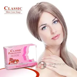 صابون کلاسیک مدل انار وزن 85 گرم