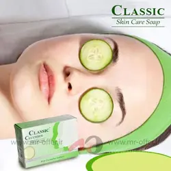 صابون کلاسیک مدل خیار وزن 85 گرم