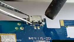 تعمیر سوکت شارژ موبایل