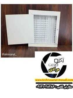 دریچه کولری در پوش دار