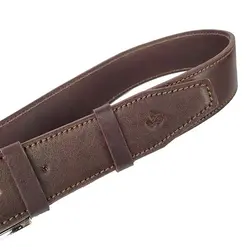 کمربند چرم طبیعی دولایه گاوی با سگک میخی K40L3M