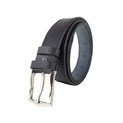 کمربند چرم طبیعی دولایه گاوی با سگک میخی K35L2M3