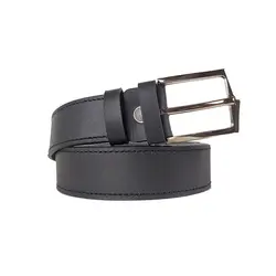 کمربند چرم طبیعی دولایه گاوی با سگک میخی K35L2M3