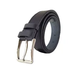 کمربند چرم طبیعی دولایه گاوی با سگک میخی K35L2M2