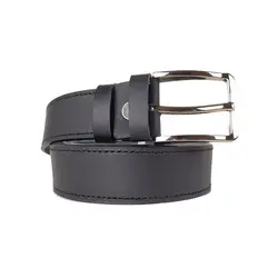 کمربند چرم طبیعی دولایه گاوی با سگک میخی K35L2M2