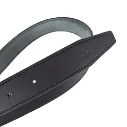 کمربند چرم طبیعی دولایه گاوی با سگک میخی K35L2M2