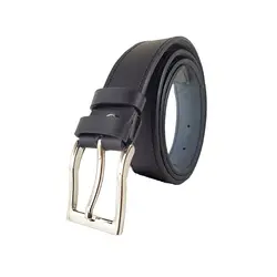 کمربند چرم طبیعی دولایه گاوی با سگک میخی K35L2M1