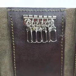 جاکارتی چرم طبیعی J-104 باقفل دکمه دار